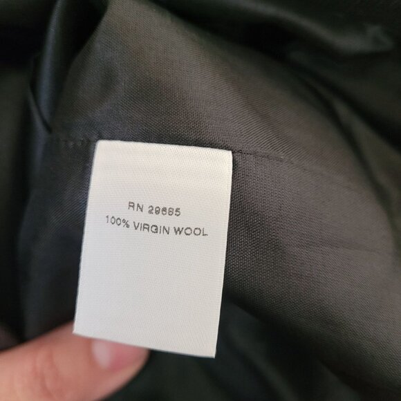 Pendleton Womens 100% Virgin Wool Brown Blazer Size 12 4 Button Front Nwt - Picture 3 of 9